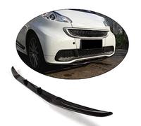 Yucss Adatto per Mercedes Benz Smart 2012-2013 in Fibra di Carbonio CF Anteriore Mento Spoiler Paraurti Splitter Labbro Anteriore Anteriore del Corpo Kit