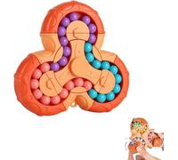 YUDANSI Puzzle rotante del fagiolo magico, giocattolo cubo e fidget spinner 2 in 1, gioco rompicapo, regalo per bambini, dai 3 anni in su,adolescenti e adulti come regalo di compleanno,regalo pasquale