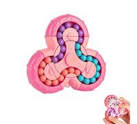 YUDANSI Puzzle rotante del fagiolo magico, giocattolo cubo e fidget spinner 2 in 1, gioco rompicapo, regalo per bambini, dai 3 anni in su,adolescenti e adulti come regalo di compleanno,regalo pasquale