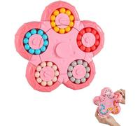 YUDANSI Puzzle rotante del fagiolo magico, giocattolo cubo e fidget spinner 2in1, gioco rompicapo, regalo per bambini, dai 3 anni in su, adolescenti e adulti come regalo di compleanno