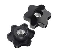 Yudesun Stella Testa Serraggio Manopola Maniglia - M6 M8 M10 M12 M14 M16 Plastica Testa Stella Forma Mano Bloccaggio Manopola Maniglia Femmina Filo