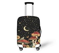 YUDINGFIN Copertura per valigia, copertura per bagagli con cerniere, antigraffio, elastica, per uso a lungo termine in aeroporto, coperture per bagagli all'aperto, Alice Adventures, S-18-21 Inch