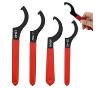 Yudobliss Chiave a forma di C, C Gancio Chiave Chiave, 4 PZ Regolabile C Gancio Chiave, Chiavi Regolabili, C Chiave a Gancio Regolabile, Strumento di Rimozione Della Chiave a Filetto per Sospensioni