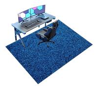 YUEAENK Tappeto per Sedia Ufficio Gaming Tappetino per Pavimenti 180 x 200 cm Tappetino Protettivo per Pavimento per Casa e Ufficio Tappeto Salvapavimento Antiscivolo per Parquet