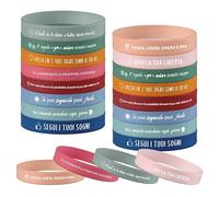 Yuecda Bracciale motivazionale in Italiano, regalo motivante per adolescenti, studenti e colleghi, ideale per compleanni ed eventi (20)