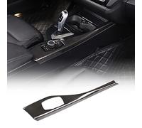 YUECHI Adesivo decorativo per pannello multimediale in fibra di carbonio con texture ABS per BMW Serie 1 F20 F21 2012-2018/2 Serie 2014-2019 per guida a sinistra