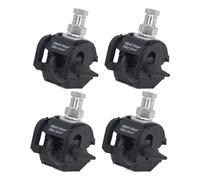 Yuecoom 5 pz. Morsetto per piercing isolante 1KV Morsetto per piercing senza peeling Morsetto per piercing ad alta bassa tensione Splitter per cavo diramazione principale (JJC-4)