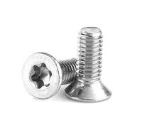 Yuecoom Kit assortimento di viti M3 da 50 pezzi, Vite a stella Vite a stella Vite a testa piatta M3 Acciaio inossidabile SS304 Viti a testa piatta Viti a stella Bulloni (M3×12)