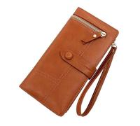 YUEcthynous Portafoglio Donna Grande, Borsa in Morbida Pelle Sintetica, Portafoglio Donna Piccolo e Portafoglio in Colori Molto Belli con Molti Scompartimenti, azzurro chiaro, Moda, f, M, Rétro
