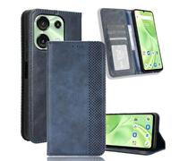 YUECXIN Cover per Umidigi G9 5G / G9C / G9T / G9A, Flip Caso in PU Pelle Premium Portafoglio Custodia con Carta Fessura, Supporto Stand, Chiusura Magnetica, Antiurto Case, Blu