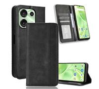 YUECXIN Cover per Umidigi G9 5G / G9C / G9T / G9A, Flip Caso in PU Pelle Premium Portafoglio Custodia con Carta Fessura, Supporto Stand, Chiusura Magnetica, Antiurto Case, Nero