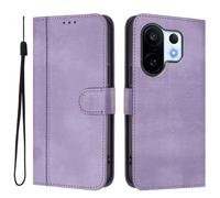 YUECXIN Cover per Vivo X200 FE 5G Flip Custodia in Pelle PU, Cover a Portafoglio in Libro, Funzione Supporto, Magnetica, Slot Schede, Antiurto TPU Custodia.Viola