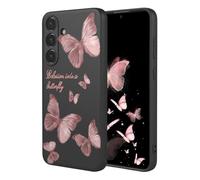 YUECXIN Cover Silicone Liquido per Samsung Galaxy S25 FE, Custodia TPU Soft Ultra Sottile Carini e Moda Modelli Case, Fodera in Microfibra Antiurto Bumper Custodia. HuDie