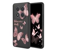 YUECXIN Cover Silicone Liquido per Xiaomi Redmi Note 14 Pro 5G/Poco X7 5G, Custodia TPU Soft Ultra Sottile Carini e Moda Modelli Case, Fodera in Microfibra Antiurto Bumper Custodia. HuDie