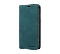 YUECXIN Custodia di Lusso per OPPO A40 4G/OPPO A40M/OPPO A60 5G, Cover Portafoglio in Pelle PU Antiurto con Supporto Magnetico & Case con Protezione RFID Antifurto,Blu