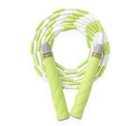 Yuedong - Corda per saltare regolabile ultra morbida con perline, per bambini e principianti, senza grovigli, con perline in morbido TPU Marshmallow, maniglie ergonomiche antiscivolo, suono ritmico
