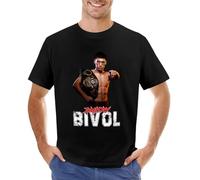 YUEFEIFAN Dmitry-Bivol-Artwork-T-Shirt-Vintage-Clothes-Oversized-Graphics