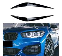 YUEGOO 1 Paio Copertura per Sopracciglio del Faro Auto per BMW F20 F21 1 Series 116i 118i 120i 125i 128i Hatchback, Faro Anteriore Sopracciglio Palpebre Adesivi Decorativi Auto Accessori