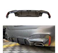 YUEGOO Auto Paraurti Posteriore Diffusore Labbro Spoiler per BMW 5 Series G30 G38 2017-2020, ABS Spoiler Posteriori Inferiore Paraurti Splitter Diffusore Protector Kit