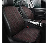YUEGOO Coprisedili Auto con Schienale per Citroen C5 Aircross 2019-2023, Auto Coprisedile Set Completo Copri-Sedile per Anteriori e Posteriori Cuscino Sedile, A/Black Red