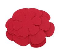 YUEHISY 12 Pezzi Protezione per Pentole Feltro Impilabile Cuscinetti Divisori per Pentole Separatori Set Forniture da Cucina, PIÙ USI, QUANTITÀ SUFFICIENTE (rosso)