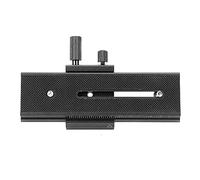 YUEHISY 2 Vie Slider per Macro Messa a Fuoco con Vite di Montaggio da 1/4 | La vite universale da 1 4 pollici si adatta alla maggior parte delle marche di fotocamere, struttura in lega premium per un