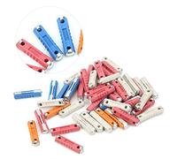 YUEHISY 50 Pezzi Kit Fusibili Auto 5A 8A 16A 25A per Auto Classiche Europee | A forma di siluro con collegamento del filo del fusibile visibile, amperaggi in fusibili codificati a colori