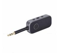 YUEHISY Adattatore AUX Bluetooth 6.0 per Auto, Trasmettitore Ricevitore Bluetooth 2 in 1, Ricevitore Audio Wireless AUX da 3,5 Mm per Auto, TV, Altoparlanti, Sistemi Stereo, Cuffie