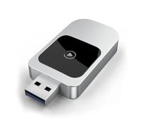 YUEHISY Adattatore CarPlay Wireless, WiFi 5.0 WiFi 5.8 GHz Converti Cablato su Dongle Wireless, Plug and Play, con Adattatore di Tipo C