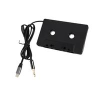 YUEHISY Adattatore da Cassetta per Auto Ad AUX, Convertitore Stereo Universale a 4 Canali con Cavo di Tipo C e da 3,5 Mm, Placcato Oro, per Lettore di Cassette Smartphone MP3