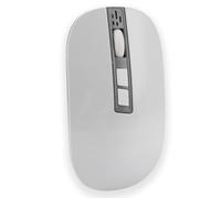 YUEHISY AI Smart Mouse con Controllo Vocale, Mouse Wireless Abilitato CHATGPT per la Traduzione della Trascrizione in Tempo Reale, per PC, Laptop, MacOS (WHITE)