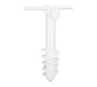 YUEHISY Ancoraggio per Sabbia per Ombrellone, Supporto Portatile con 5 Viti a Spirale per S Universale per Parco Acquatico su Prato, Stabilizzatore Resistente per Campeggio all'aperto, Compatto da