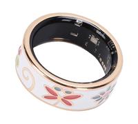 YUEHISY Anello Intelligente per Monitoraggio del Fitness, Monitoraggio del Sonno e Controllo Remoto delle Foto, Anello Smaltato IP68, (6 ID: 16,5 mm/0,64 pollici, circonferenza: 51,8 mm/2,04 pollici)