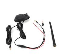 YUEHISY Antenna DAB+GPS+FM per Auto Amplificata Attiva Montaggio Sul Tetto Superiore Resistente all'acqua Antipolvere Universale