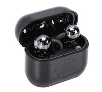 YUEHISY Auricolari Wireless con Gancio Auricolare, Cuffie Bluetooth Intelligenti con Intelligenza Artificiale, Supporto per Traduttore in Tempo Reale in 144 Lingue, Controllo Tramite (BLACK)