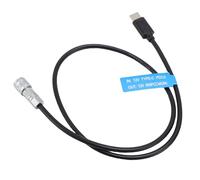 YUEHISY Cavo di Alimentazione PD USB-C 4K 6K, Connettore di Bloccaggio da Tipo C a 2 Pin con Indicatore a LED, 50 Cm (19,7 pollici), Compatibile con PD