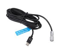 YUEHISY Cavo di Alimentazione PD USB-C per BMPCC 4K 6K, Connettore Femminile da Tipo C a 2 Pin, per Fotocamera Cinematografica Blackmagic, Adattatore per Auto PD