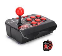 YUEHISY Classico Bastone da Combattimento e Rosso con Guscio Robusto, Design Ergonomico, Gioca a Migliaia di Giochi, Manuale Incluso, Appassionati di Giochi