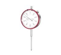 YUEHISY Comparatore, Intervallo 0-50 Mm, Precisione 0,01 Mm, Strumento di Misurazione Indicatore di Prova del Quadrante di Precisione Tipo Puntatore, per Officina