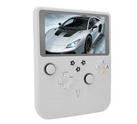 YUEHISY Console Portatile, Scheda di Memoria da 128 GB, CPU da 1,5 GHz, Oltre 30 Emulatori, Display HD da 6", Doppio Joystick RGB. (WHITE)