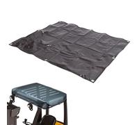 YUEHISY Copertura del Carrello Elevatore, tonalità Protettiva in PVC a Prova di Pioggia Solare, Dimensioni 53 "x45" con Corda, Impedisce la Caduta dei Detriti