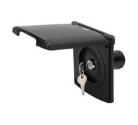 YUEHISY Copertura per Ingresso Acquilo RV con Coperchio Magnetico e | L\'ABS con resistenza al caldo e al freddo, copertura magnetica e serratura proteggono l\'approvvigionamento idrico