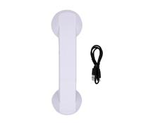 YUEHISY Cornetta Retro Wireless, Ricevitore Bluetooth USB, Cornetta Telefonica per Chiamate, Audio su Computer e Telefono (WHITE)
