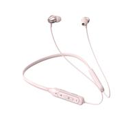 YUEHISY Cuffie Bluetooth con Archetto da Collo, Auricolari Sportivi Wireless IPX7 Resistenti Al Sudore con Microfono, Cancellazione del Rumore, Magnetico, per Corsa in Palestra (Rosata)