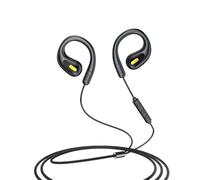 YUEHISY Cuffie Cablate di Tipo C, Cuffie a Conduzione Aerea con Orecchio Aperto, Driver Dinamico da 14 Mm, Stereo HiFi, Microfono con Cancellazione del Rumore, Gancio per L'orecchio