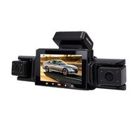 YUEHISY Dash Cam a 4 Canali a 360 Gradi, WiFi 5GHz e Controllo APP, Vista Anteriore e Posteriore 4K con GPS, Visione Notturna, modalità Parcheggio 24 Ore, per Auto