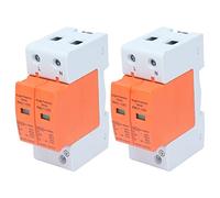 YUEHISY Dispositivo di Protezione da Sovratensione SPD 2P, Scaricatore di Tensione CA 420 V con Indicatore Visivo della Finestra, Interruttore Automatico Bipolare 10 KA 20 KA 30 per Protezione da