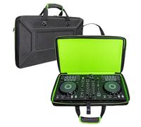 YUEHISY DJ Controller Case Si Adatta a DDJ SB2, 20.08x12.20x3.54in, Laptop Bottino a Riposo Multiplo, Cuffie, Cavi (verde brillante)