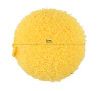 YUEHISY Esca per Carpa, 30 Pezzi di Pop-up in Morbida Schiuma, Esca da Pesca Aromatizzata Ad Alta galleggiabilità per Pesci Grossi, 10 Mm/12 Mm Giallo, Patata Dolce Alla Fragola Senza Sapore (Giallo