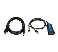 YUEHISY Estrattore Audio ARC, Convertitore Plug and Play da HDMI ARC a Toslink Ottico, 192 KHz 24 Bit, per Cuffie TV Soundbar